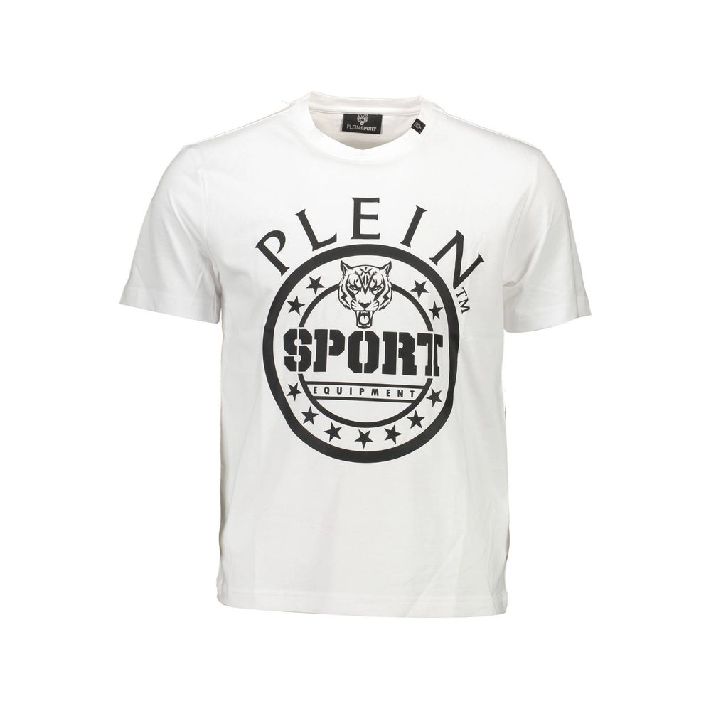 Plein Sport T-Shirt aus weißer Baumwolle