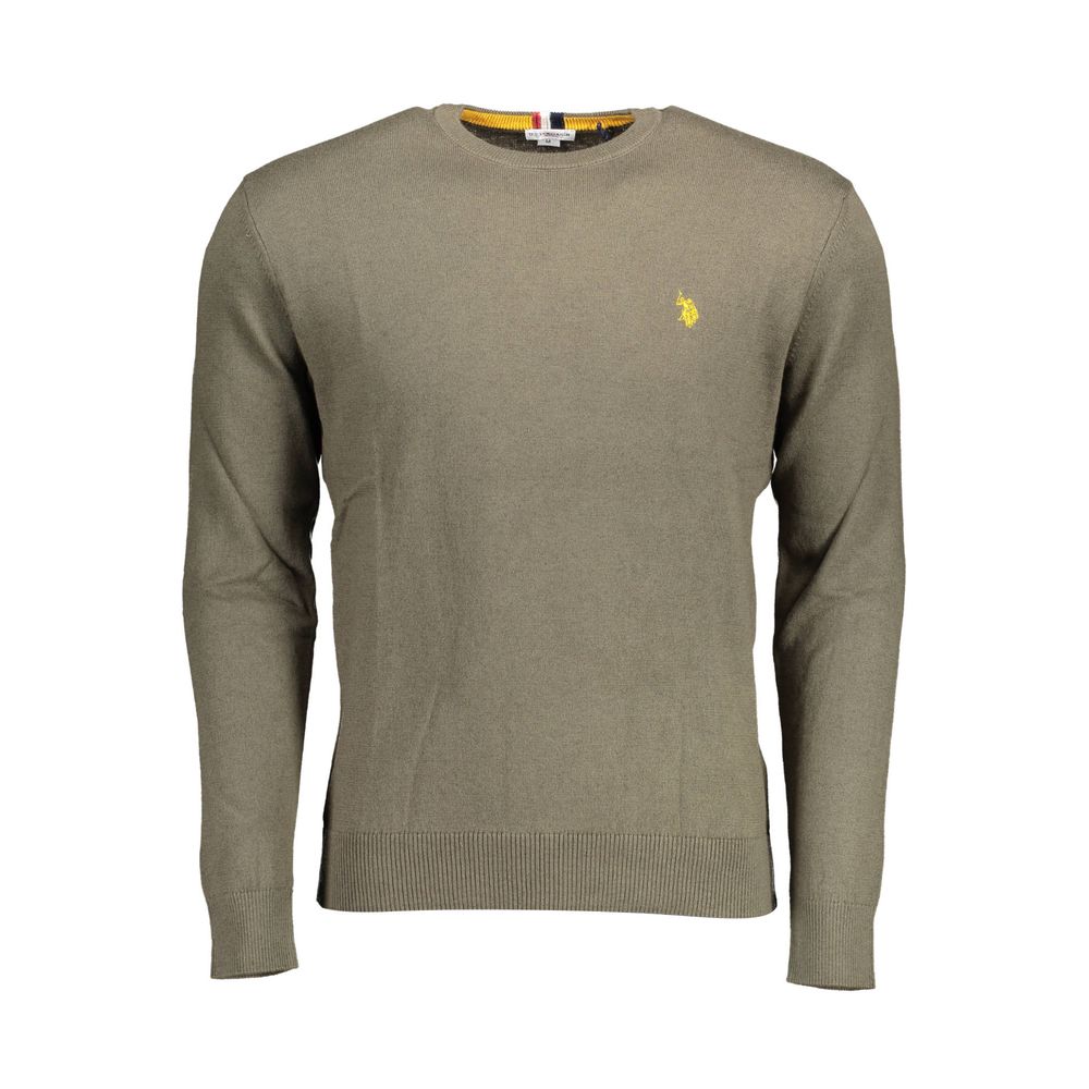 U.S. POLO ASSN. Grüner Baumwollpullover