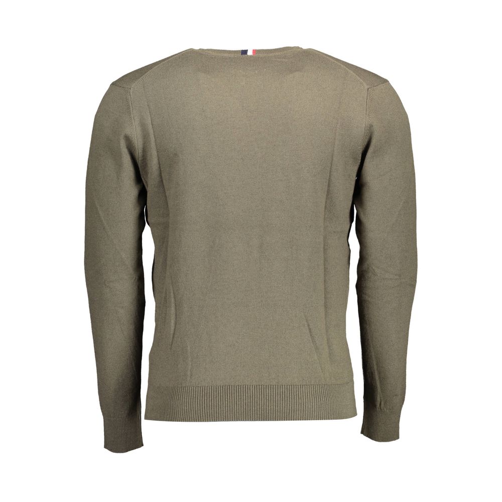 U.S. POLO ASSN. Grüner Baumwollpullover