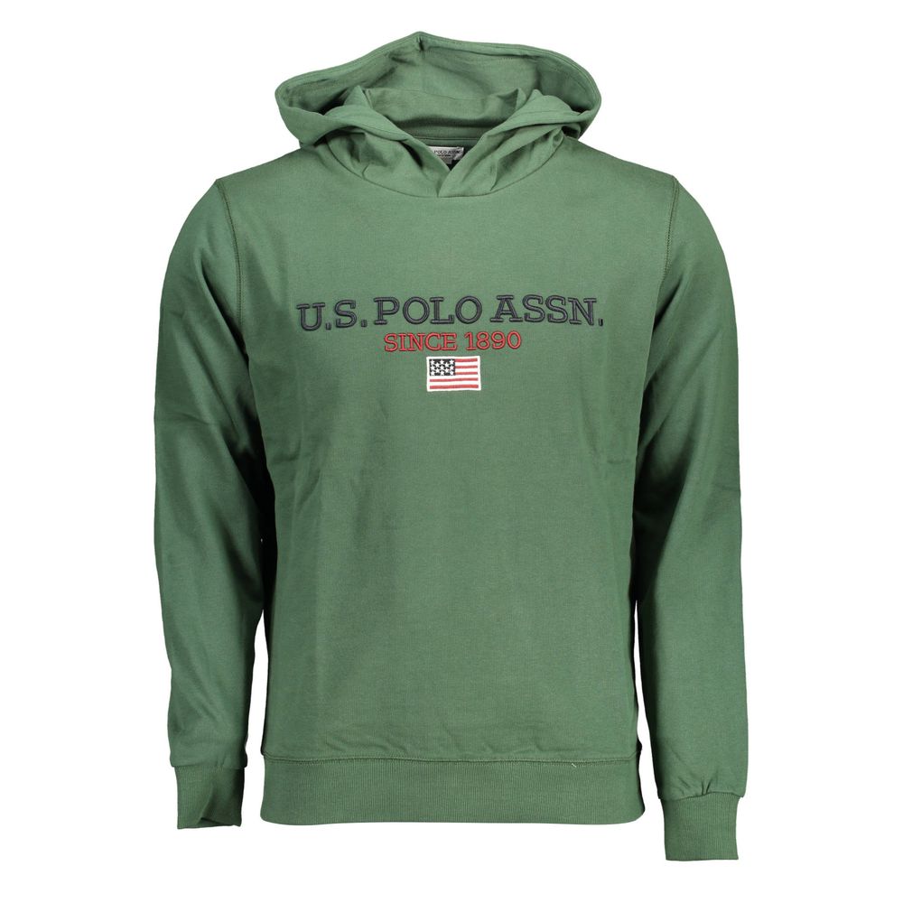 U.S. POLO ASSN. Grüner Baumwollpullover