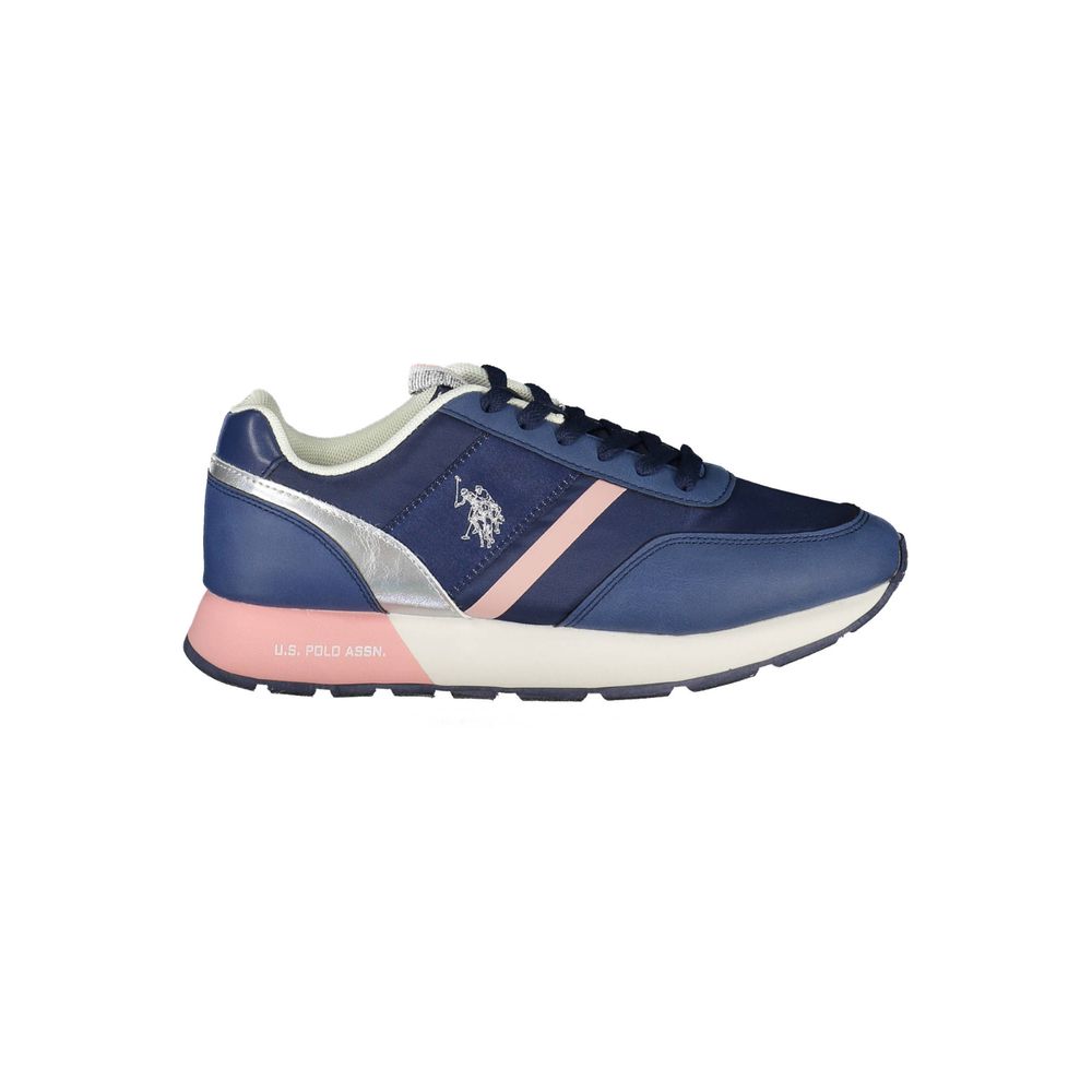 U.S. POLO ASSN. Blaue Nylon Sneaker