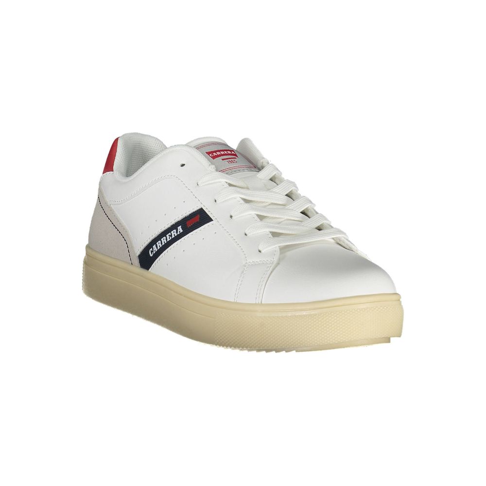 Carrera Weißer Polyethylen-Sneaker