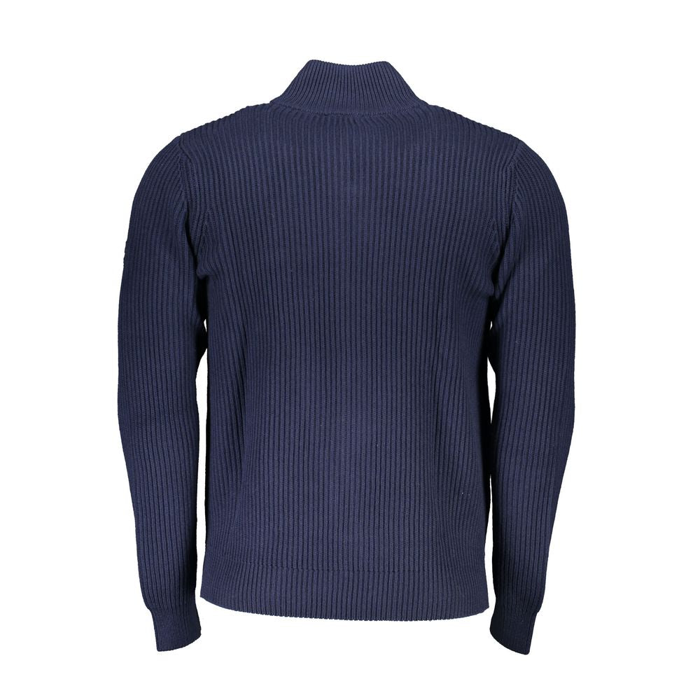 North Sails Blauer Baumwollpullover