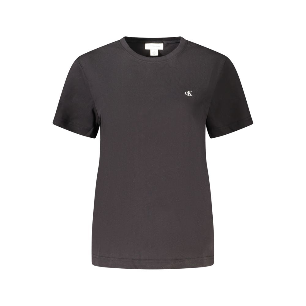 Calvin Klein Schwarze Baumwoll-Oberteile &amp
