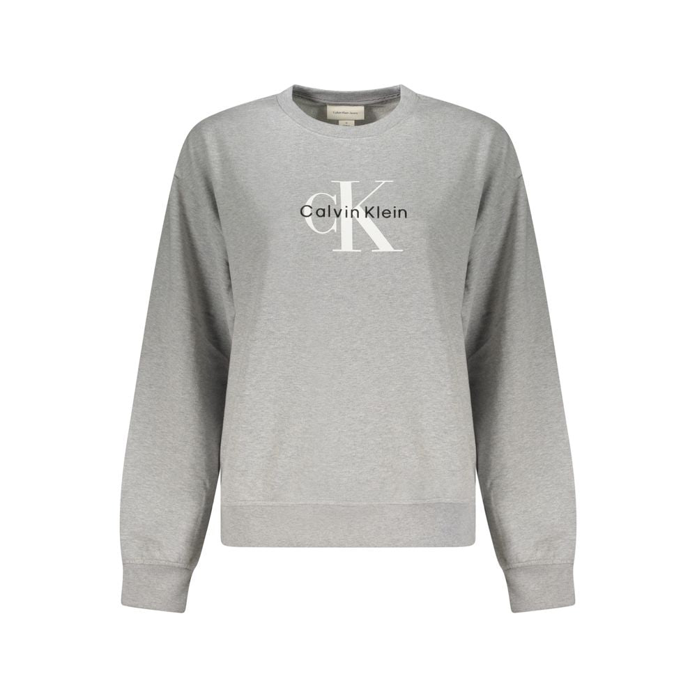 Calvin Klein Grauer Baumwollpullover