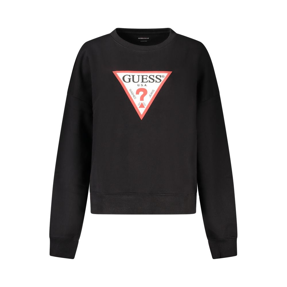 Guess Jeans Schwarzer Baumwollpullover