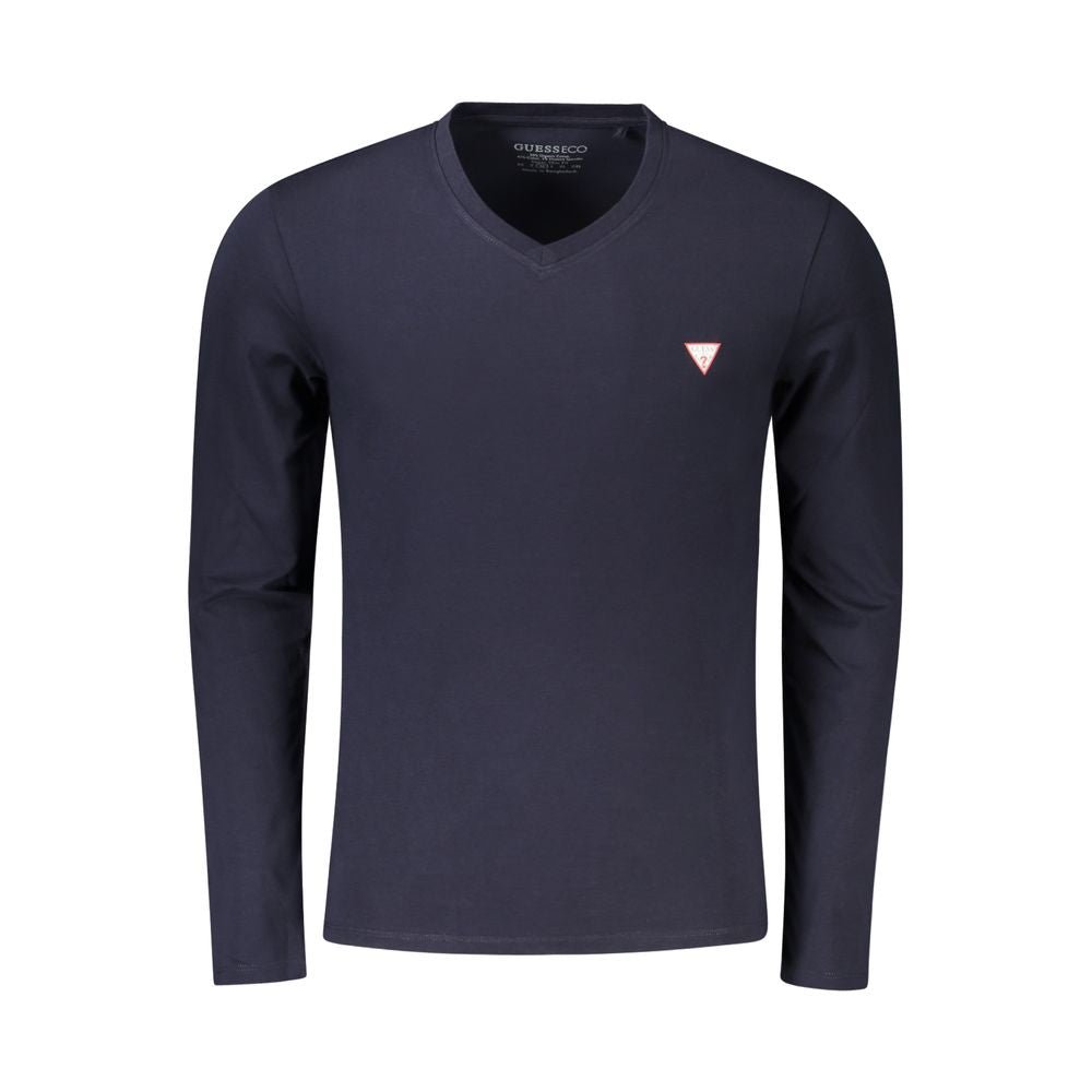 Guess Jeans T-Shirt aus blauer Baumwolle