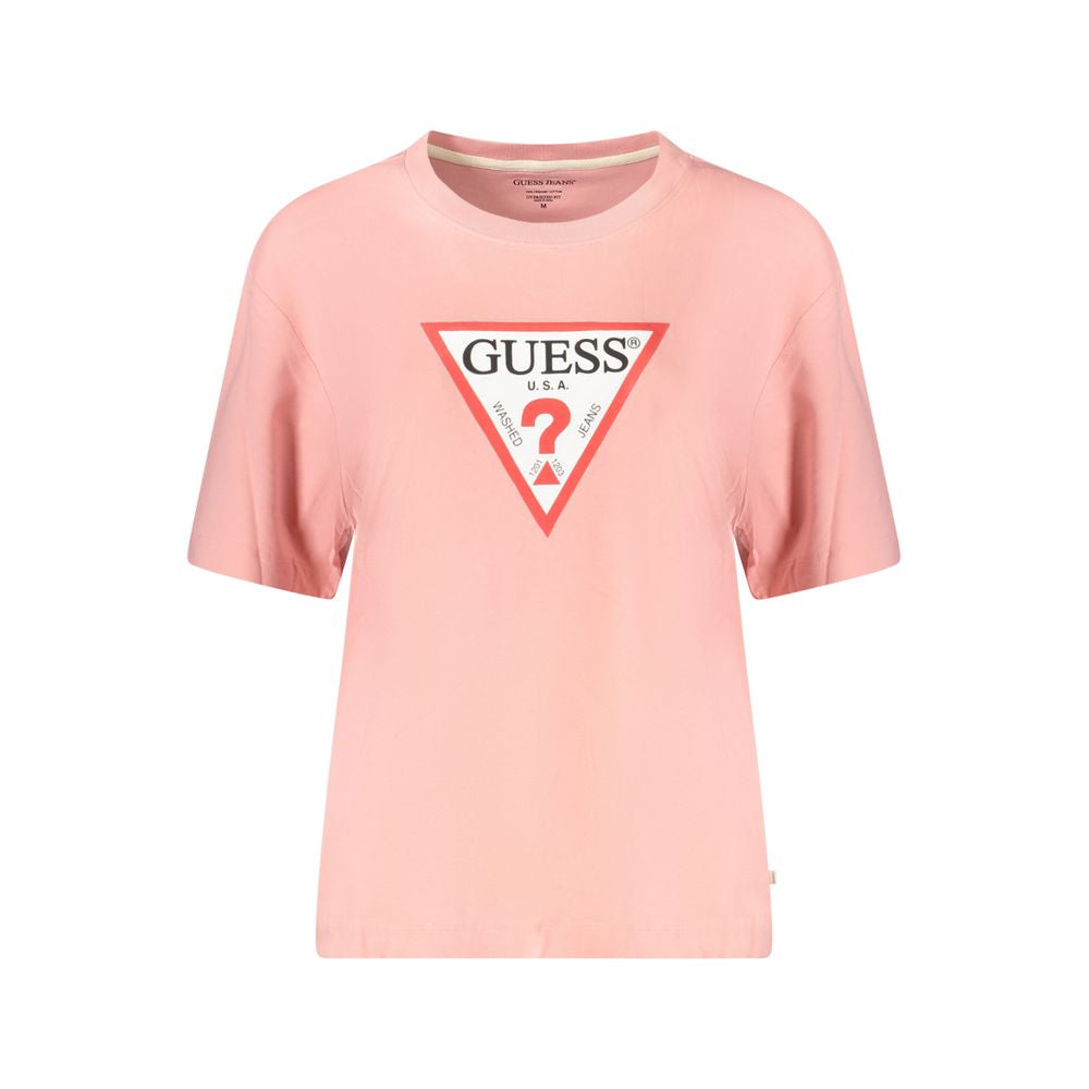 Guess Jeans Rosa Baumwolloberteile &amp