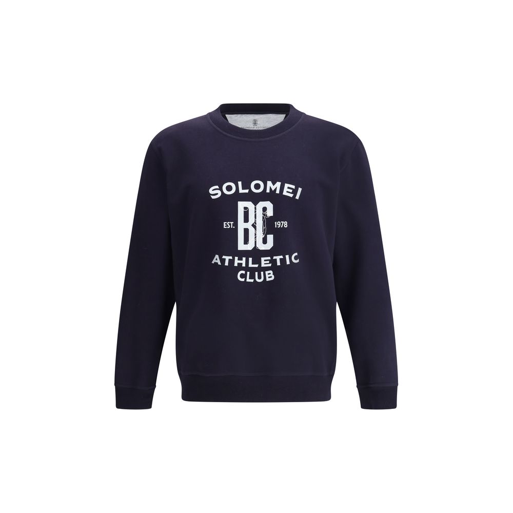 Brunello Cucinelli Sweatshirt mit Maxidruck