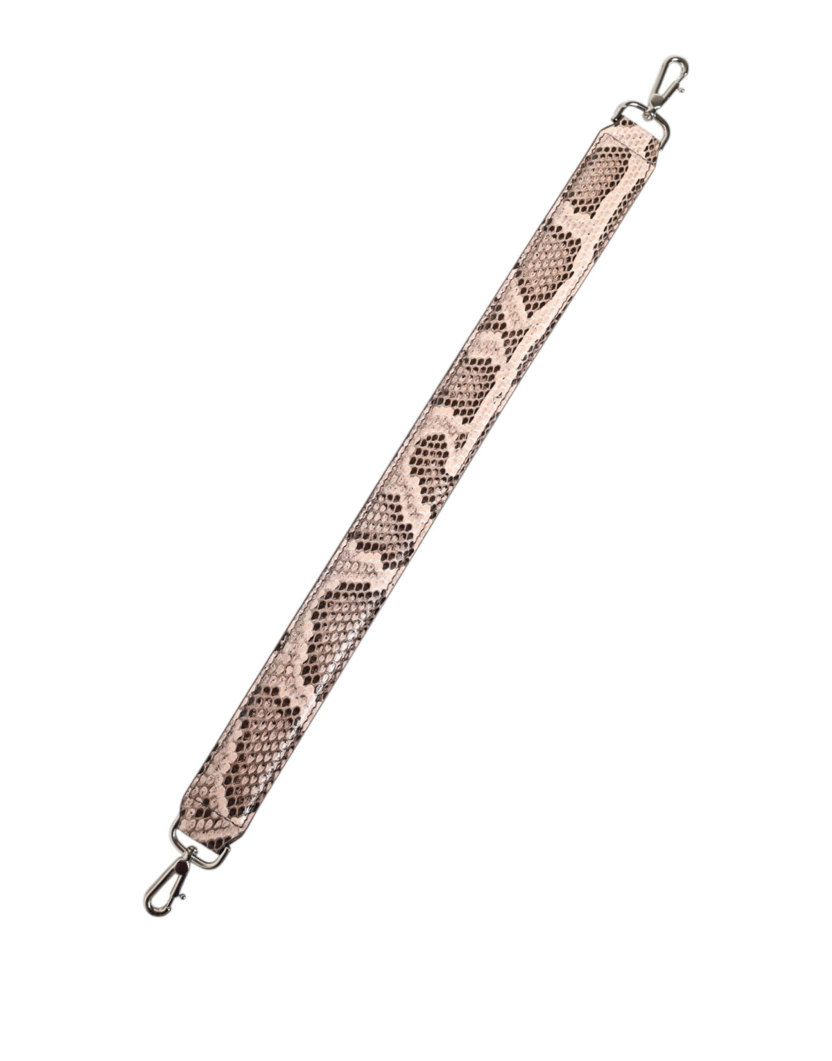 Dolce & Gabbana Beige Schoudertasriem van Exotisch Leer