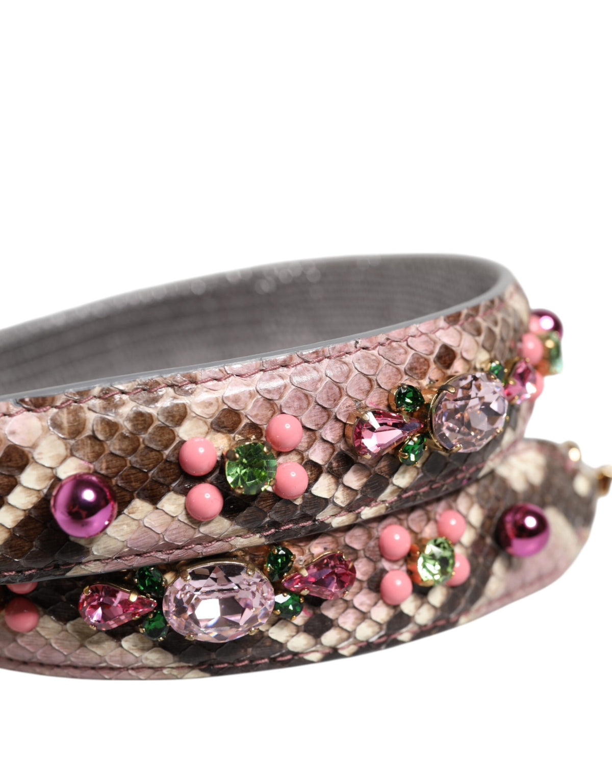 Dolce & Gabbana Meerkleurige Verfraaide Handtas Schouderband