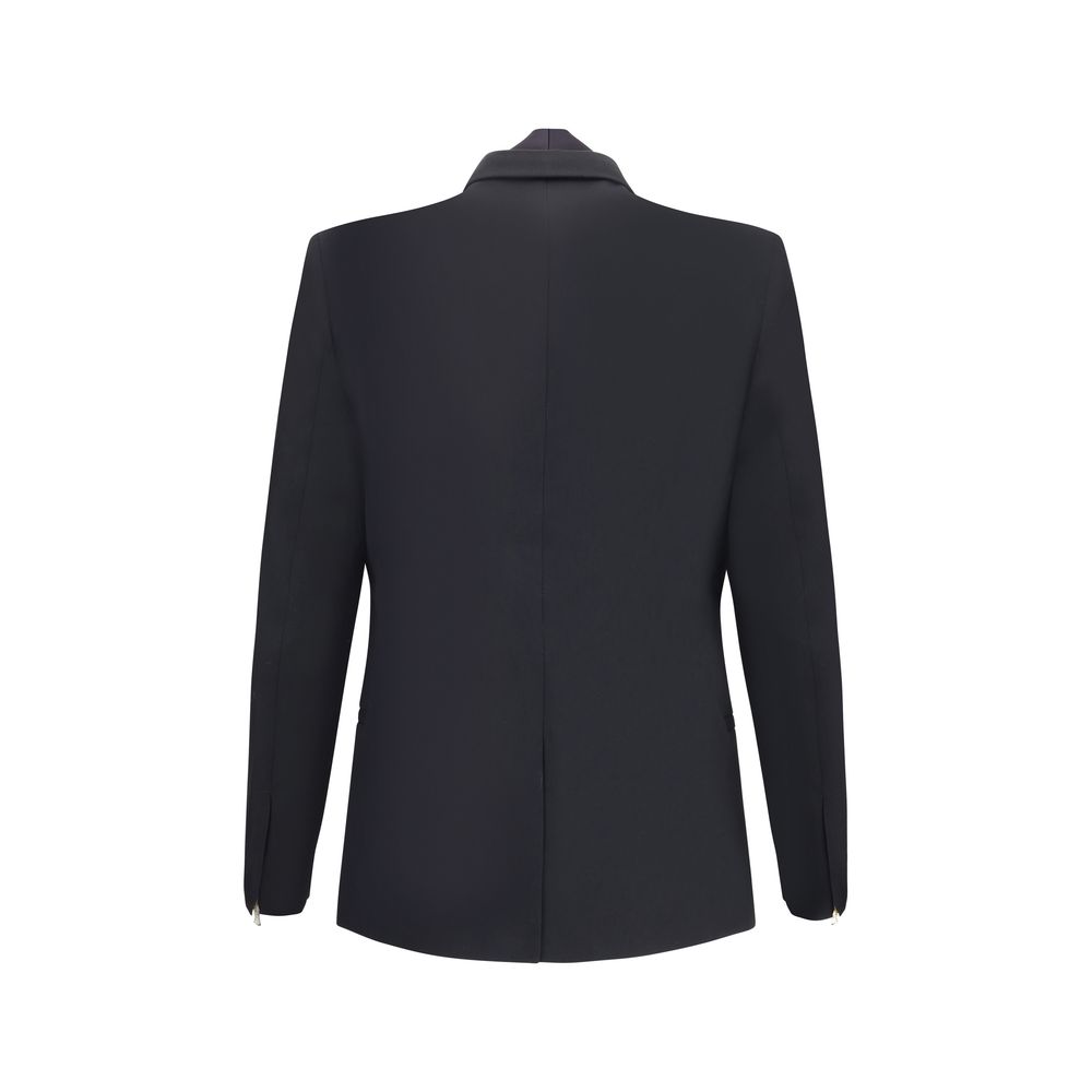 Casablanca Schwarzer Woll-Blazer
