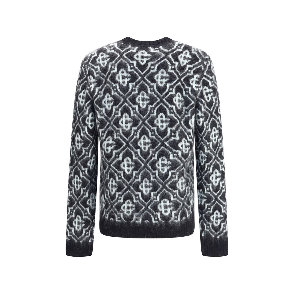 Casablanca Schwarzes Nylon-Sweatshirt