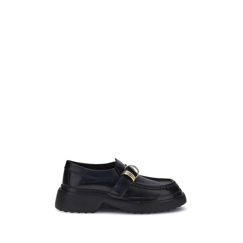 Tod's Ringe Leder Loafers