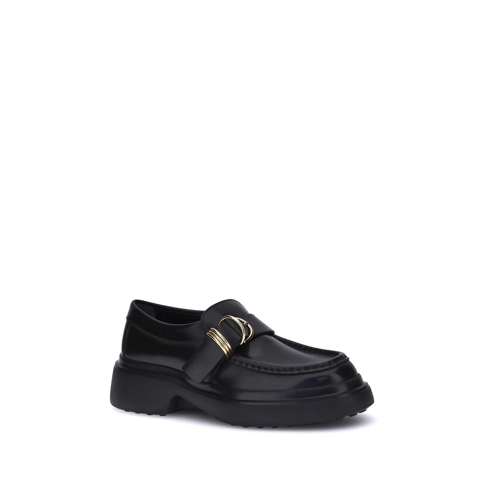 Tod's Ringe Leder Loafers