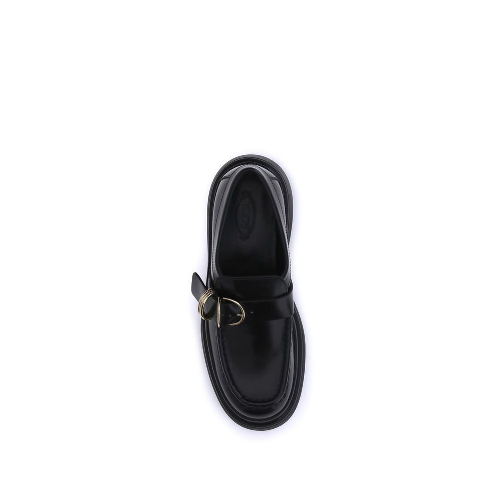 Tod's Ringe Leder Loafers