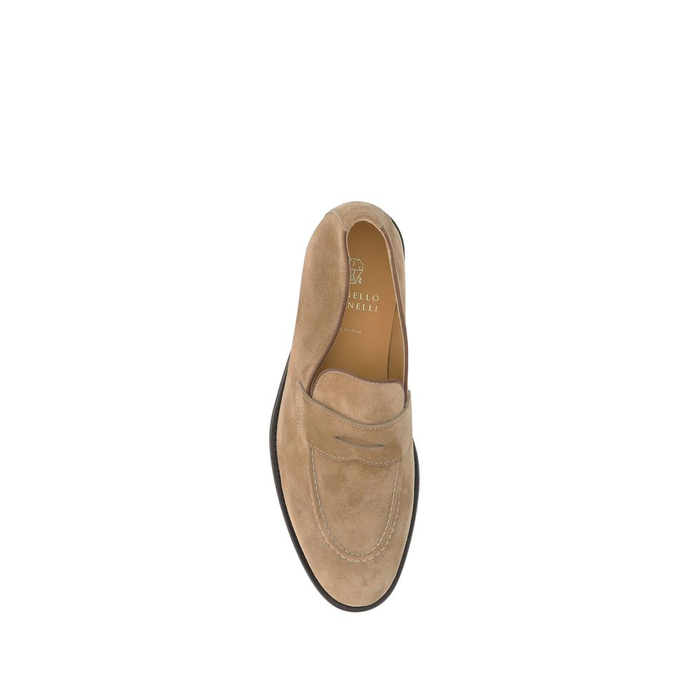 Brunello Cucinelli Wildleder-Loafer