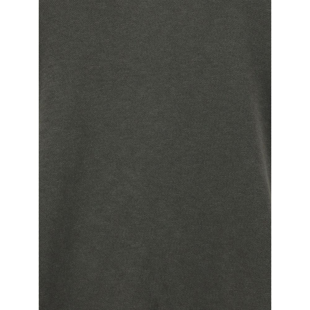 James Perse Graues Baumwoll-Sweatshirt
