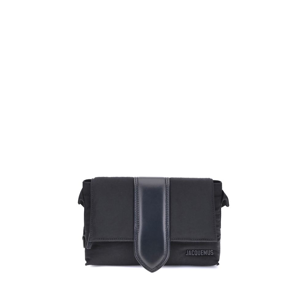Jacquemus Schwarze Nylon-Handtasche