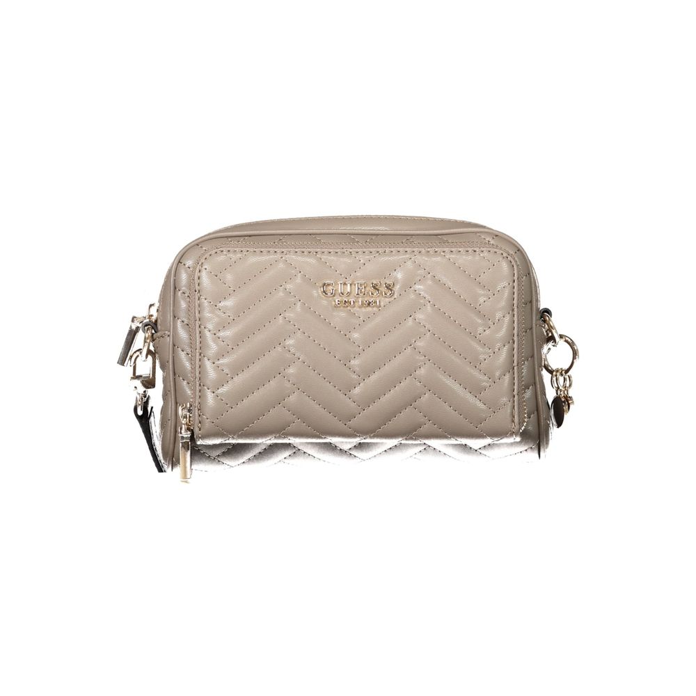 Guess Jeans Braun Polyethylen Frauen Handtasche