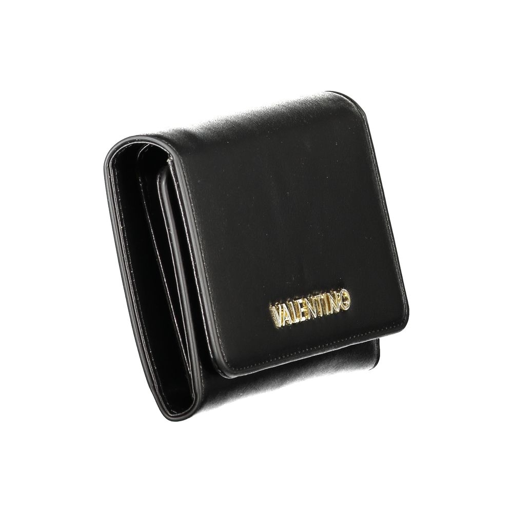 Mario Valentino Nero Polyurethane Woman Wallet