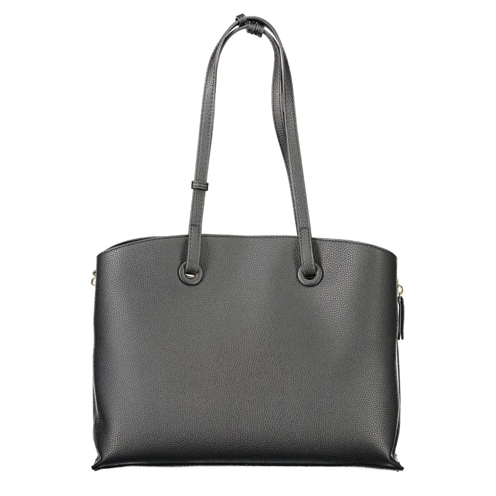 Mario Valentino Schwarz Polyethylen Frauen Handtasche