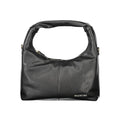 Mario Valentino Black Polyurethane Women Shoulder Bag