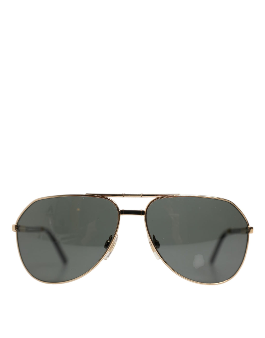 Dolce & Gabbana Gold DG2106K Pilot Frame getönte Gläser polarisierte Sonnenbrille