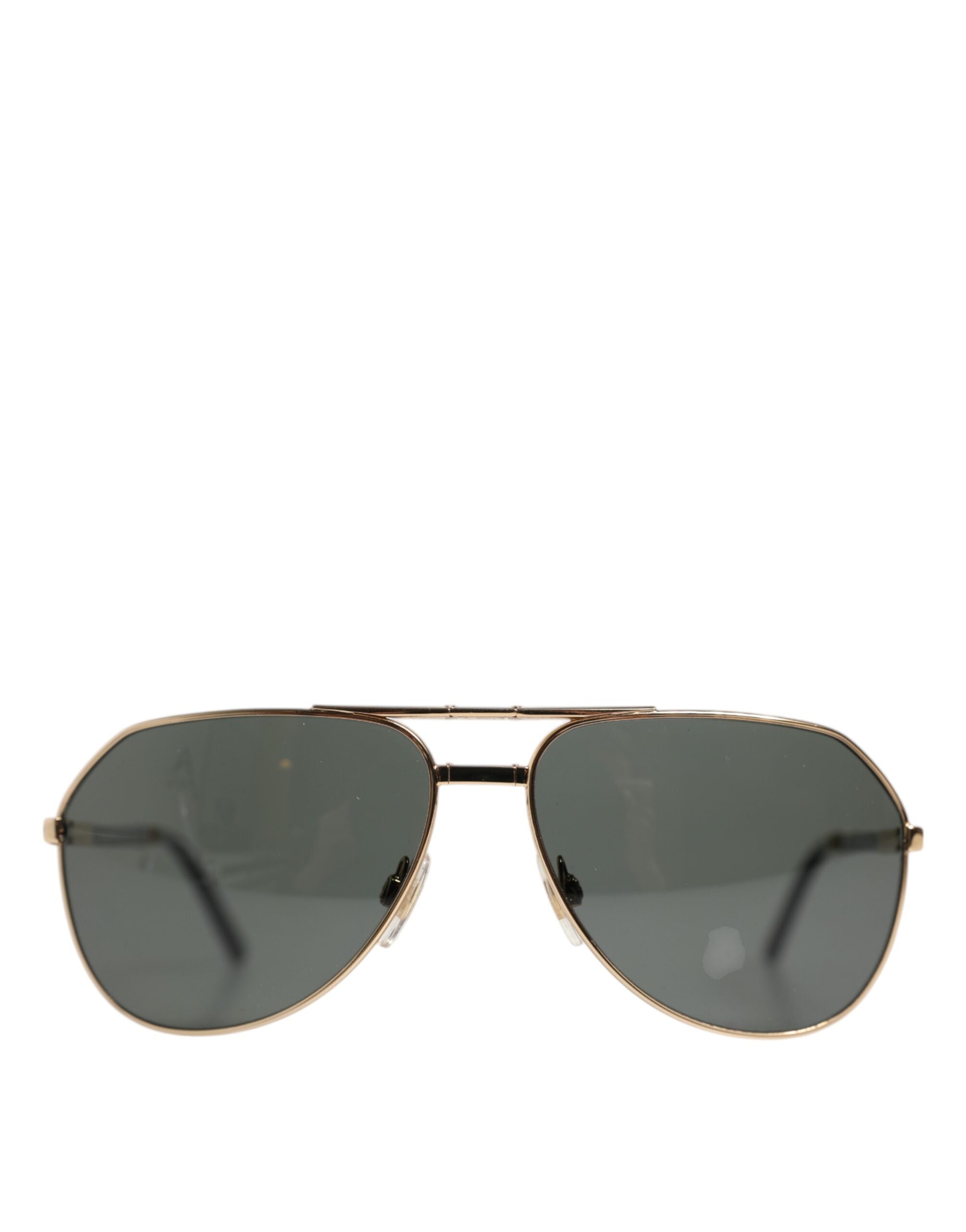 Dolce & Gabbana Gold DG2106K Pilot Frame getönte Gläser polarisierte Sonnenbrille