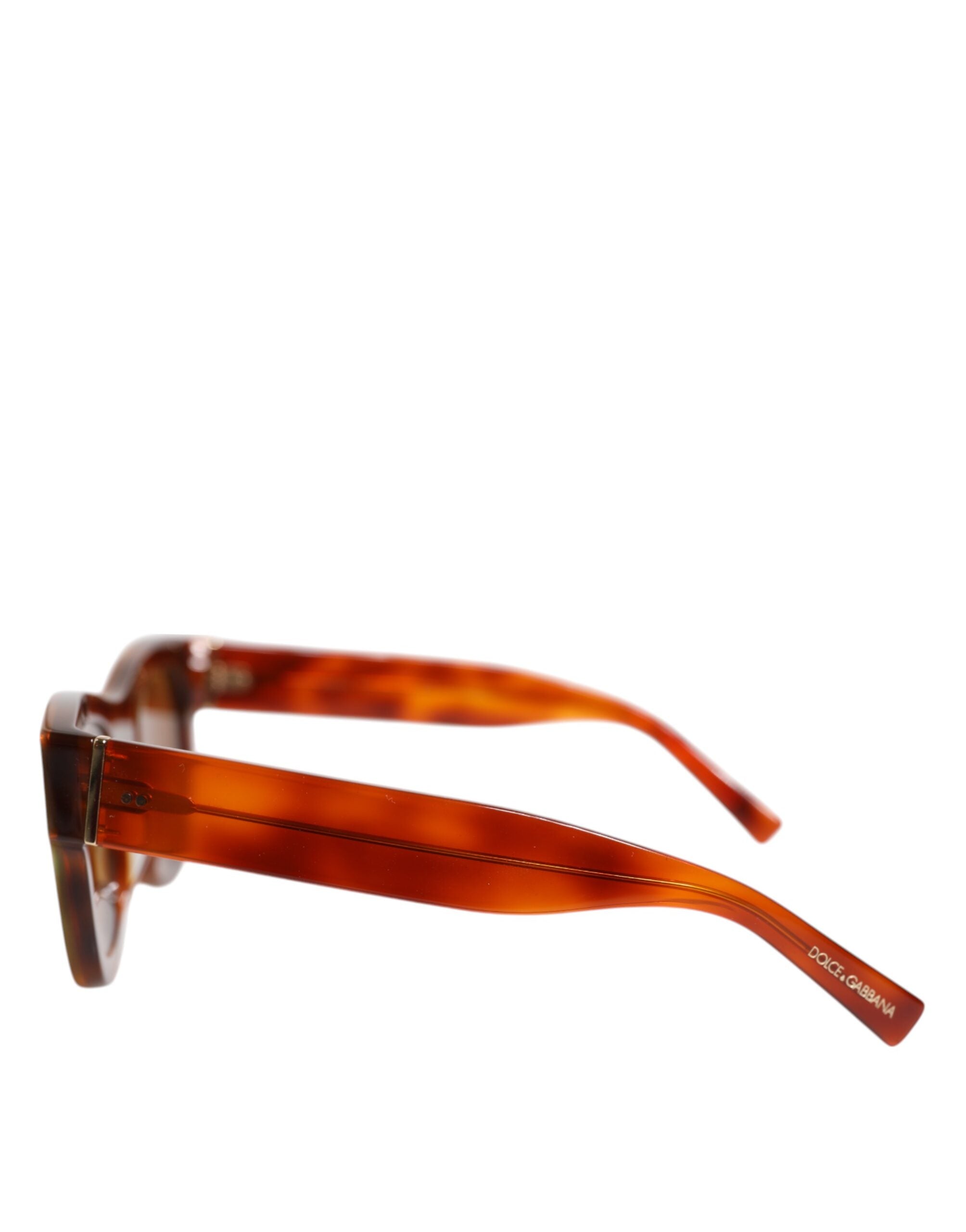 Dolce & Gabbana Grünbraun marmoriertes Acetat DG4379-F Eyewear Sonnenbrillen