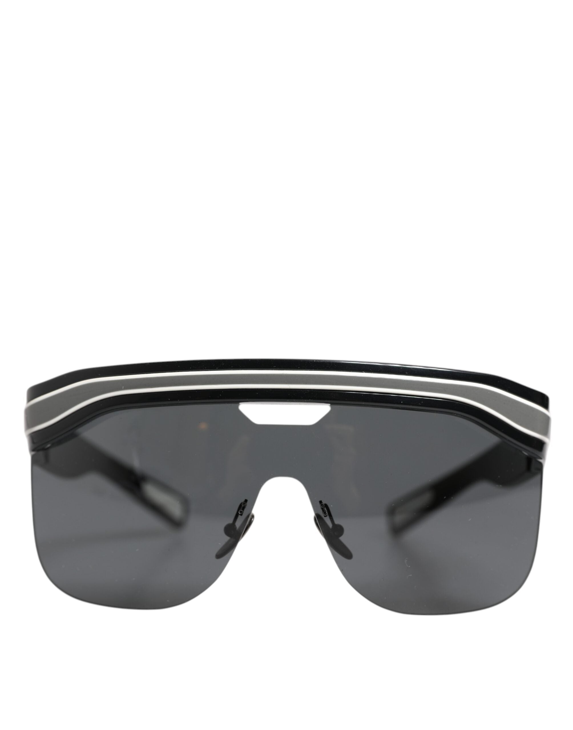 Dolce & Gabbana Schwarz Weiß Street Sporty DG6162 Männer Brillen Sonnenbrillen