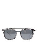 Dolce & Gabbana Gray Havana Acetate Square DG4327 Eyewear Sunglasses