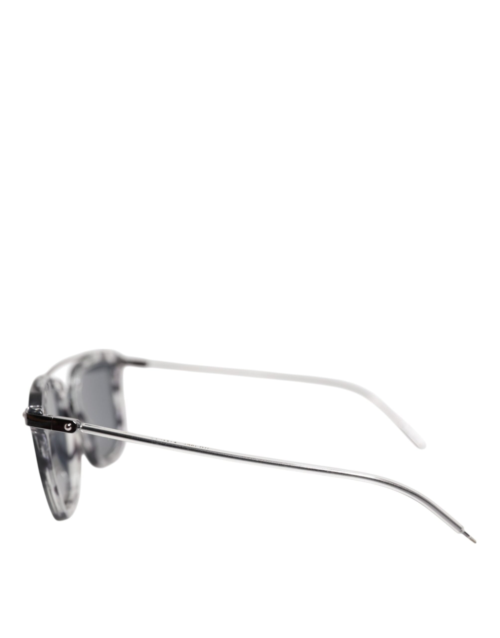 Dolce & Gabbana Graue Havanna Acetat Square DG4327 Eyewear Sonnenbrille