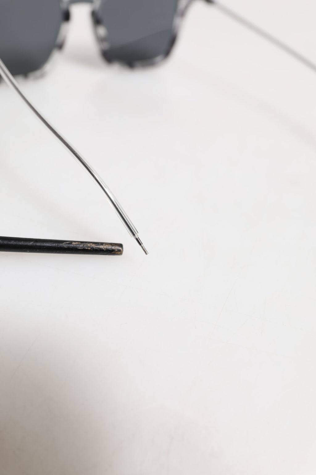 Dolce & Gabbana Graue Havanna Acetat Square DG4327 Eyewear Sonnenbrille