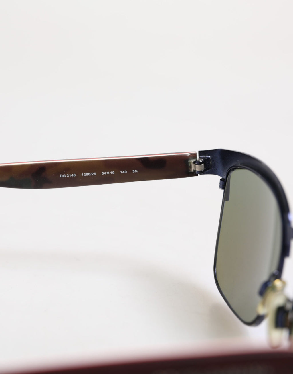 Dolce & Gabbana Schwarze Acetat-Sonnenbrille Square Polarized DG4287F Eyewear Sonnenbrille