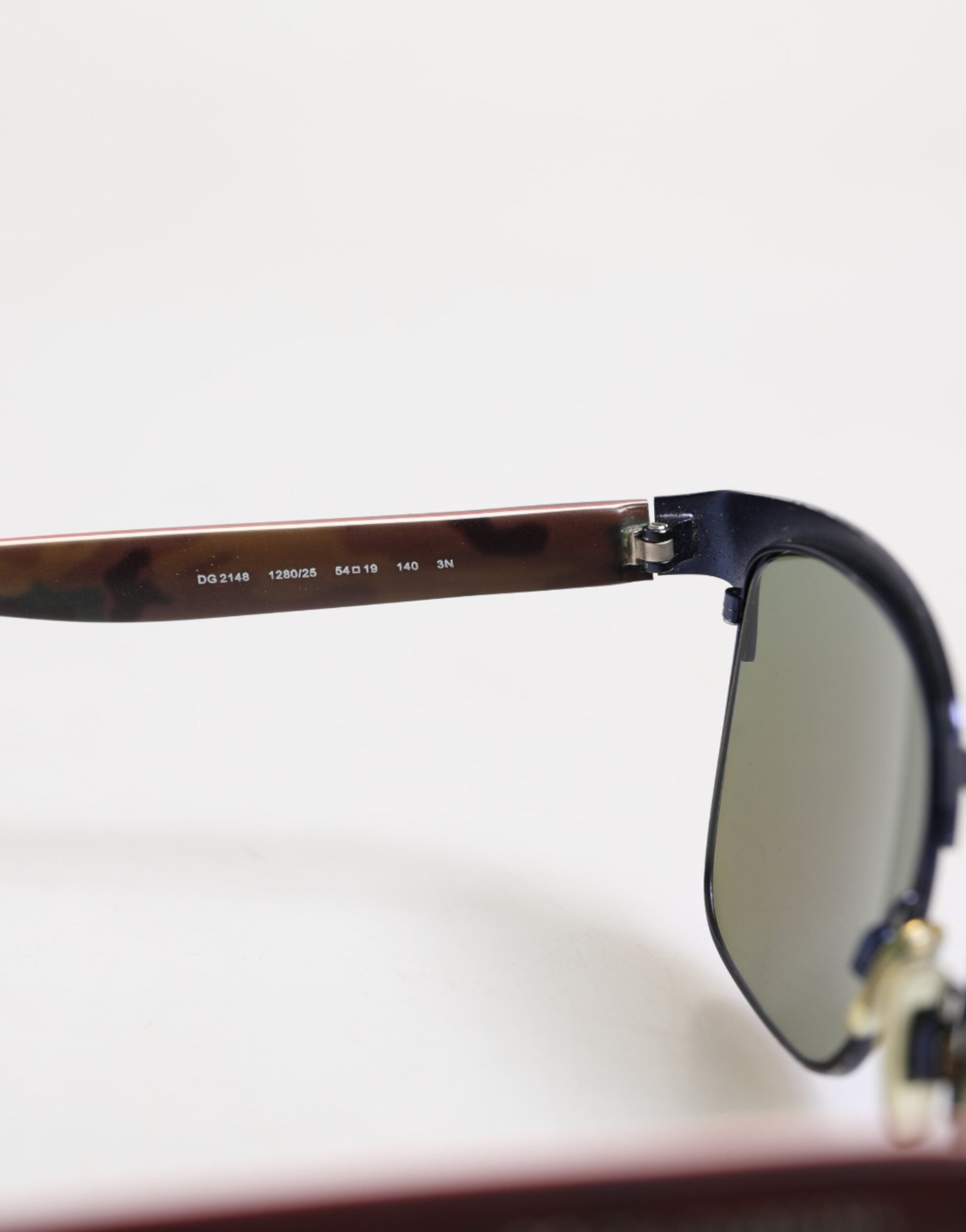 Dolce & Gabbana Schwarze Acetat-Sonnenbrille Square Polarized DG4287F Eyewear Sonnenbrille