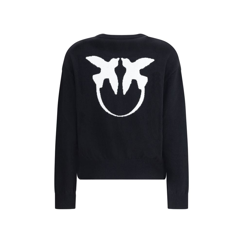 PINKO Schwarzer Woll-Sweatshirt