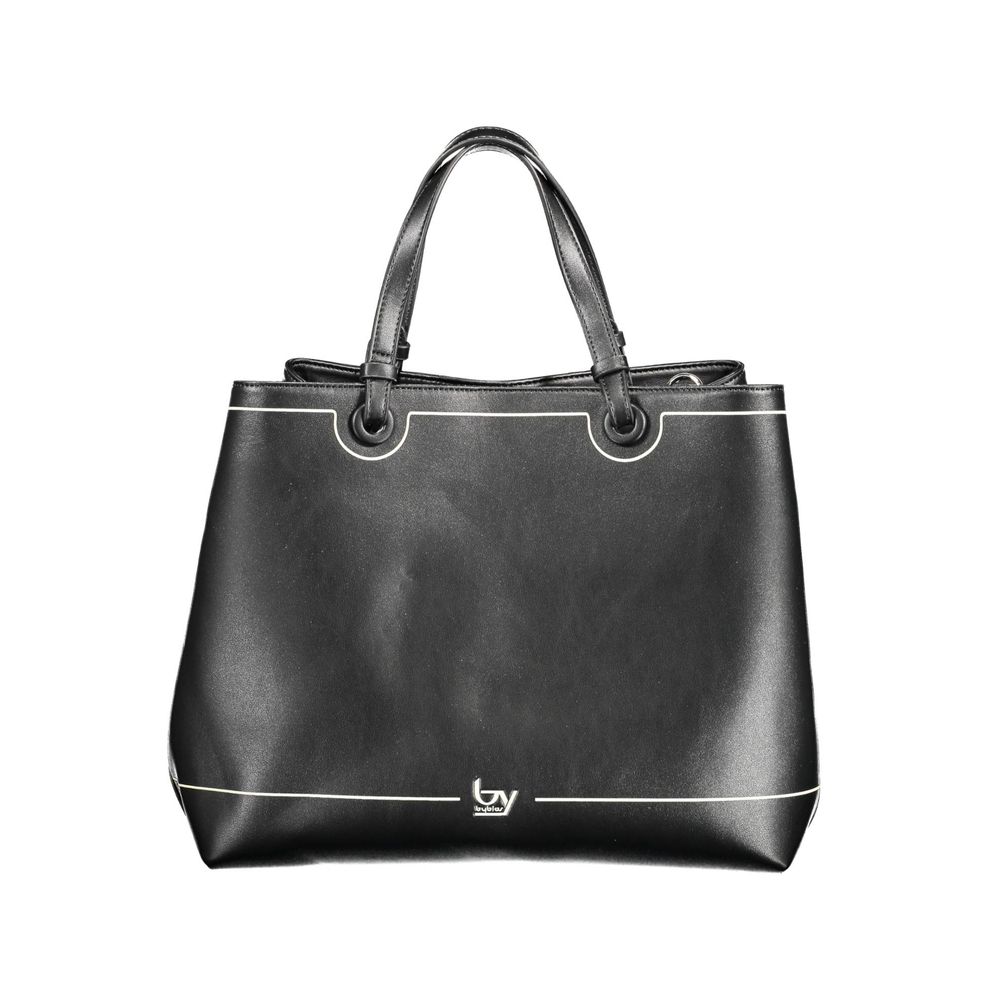 BYBLOS Schwarze Polyethylen-Handtasche