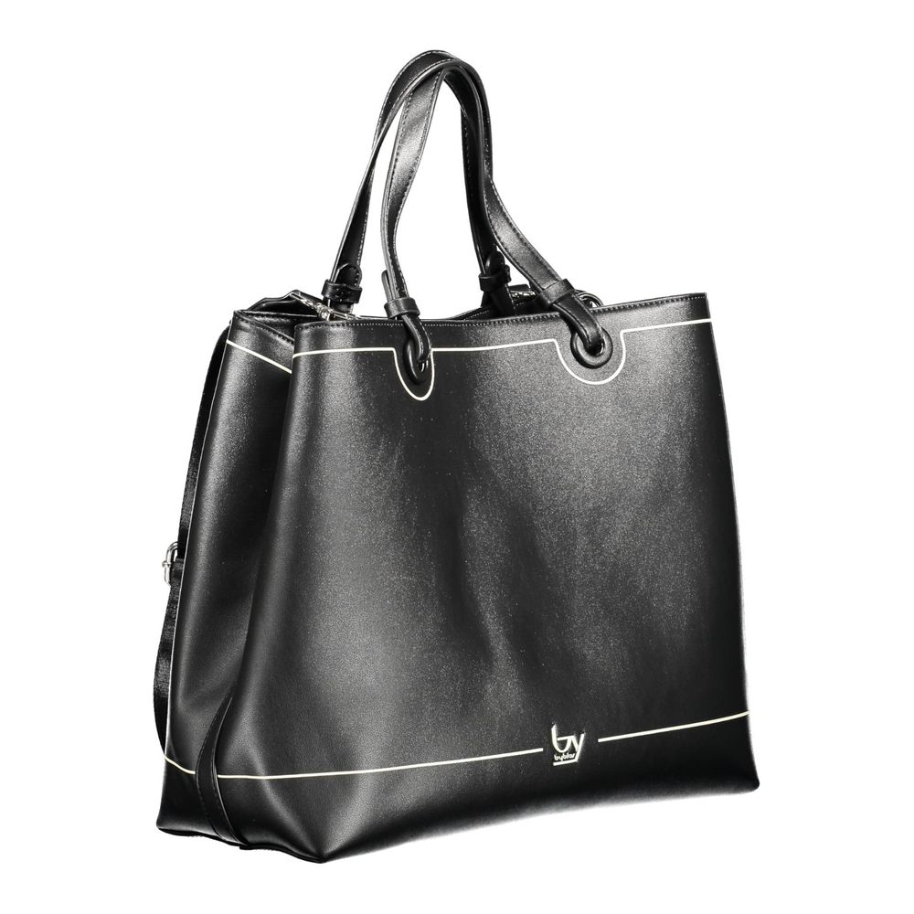 BYBLOS Schwarze Polyethylen-Handtasche
