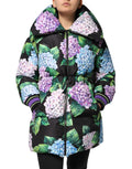 Dolce & Gabbana Gewatteerd Pufferjack met Bloemenprint in Meerdere Kleuren
