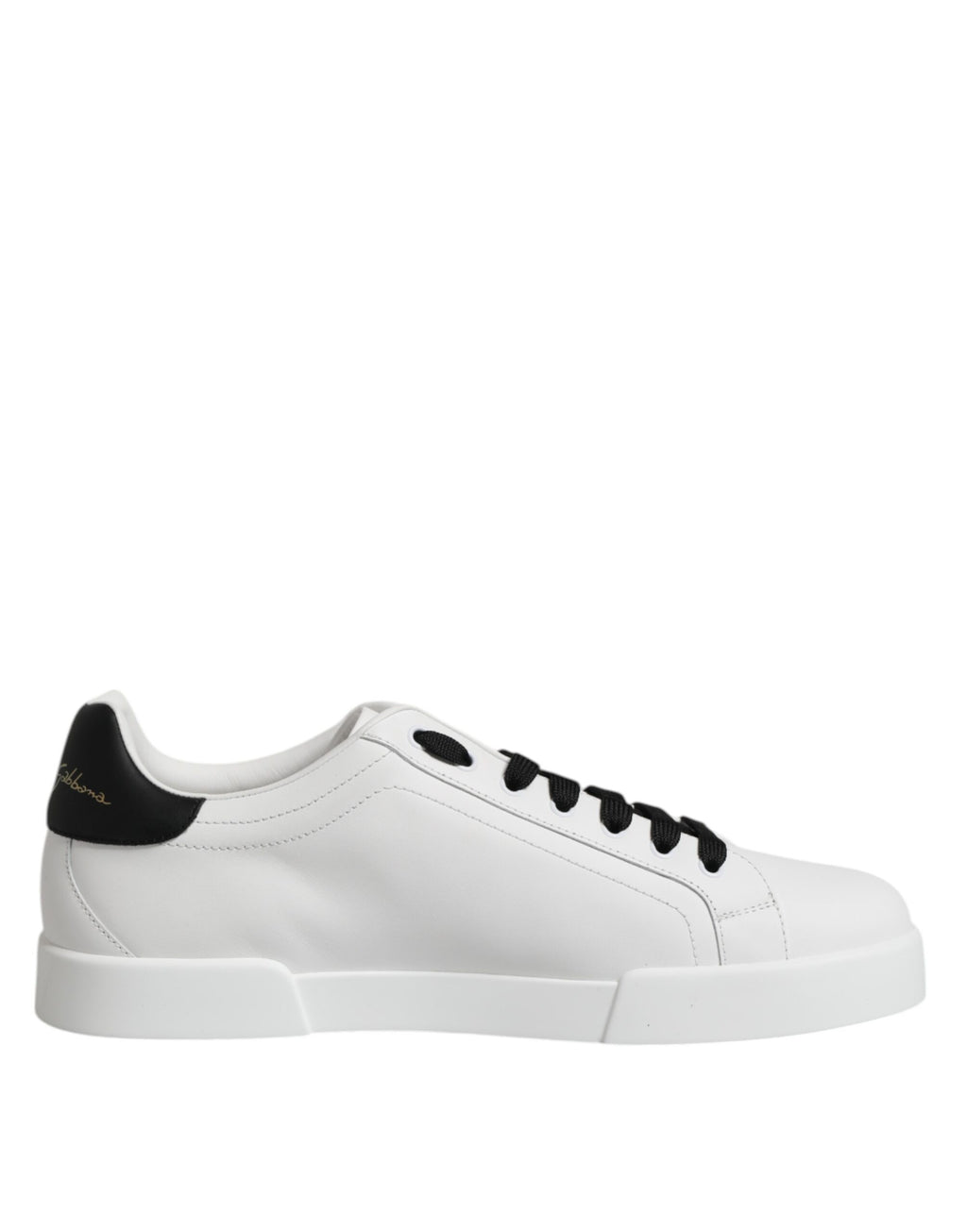 Dolce & Gabbana Weiß DG Logo Portofino Low Top Turnschuhe Schuhe