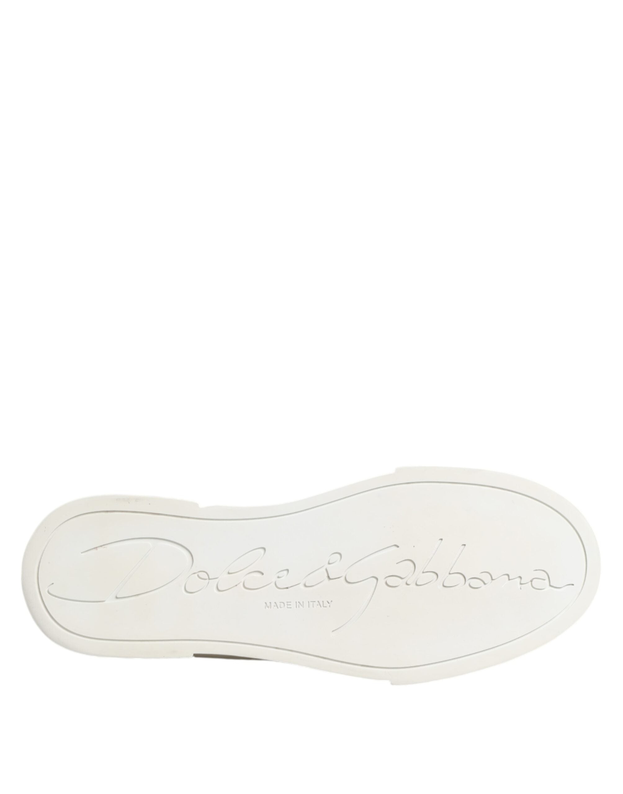 Dolce & Gabbana Multicolor Patchwork Low Top Sneakers Schuhe