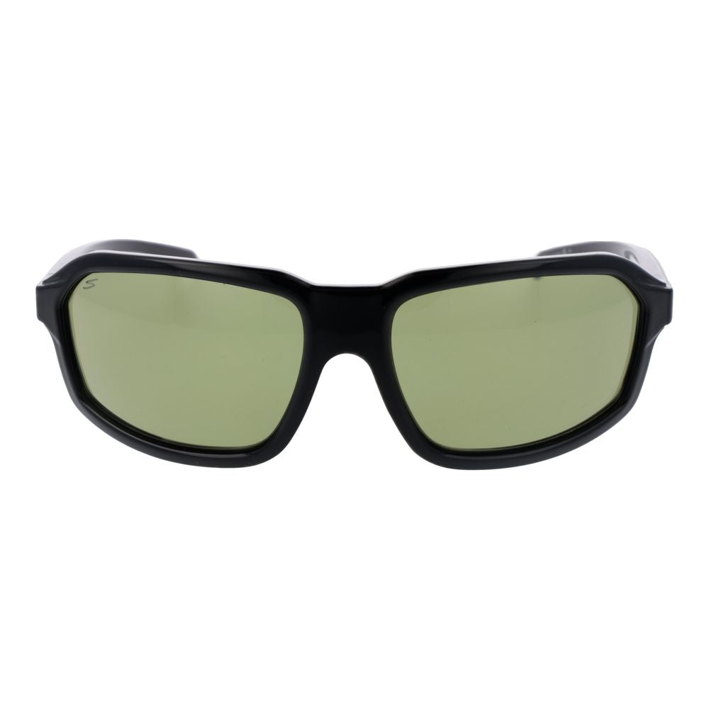 Serengeti Schwarze Sonnenbrille aus Kunststoff
