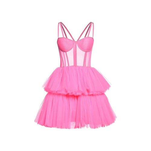 19:13 DRESSCODE Tüll-Minikleid
