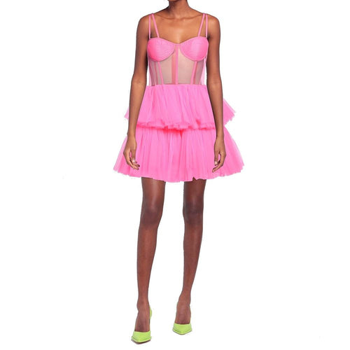 19:13 DRESSCODE Tüll-Minikleid