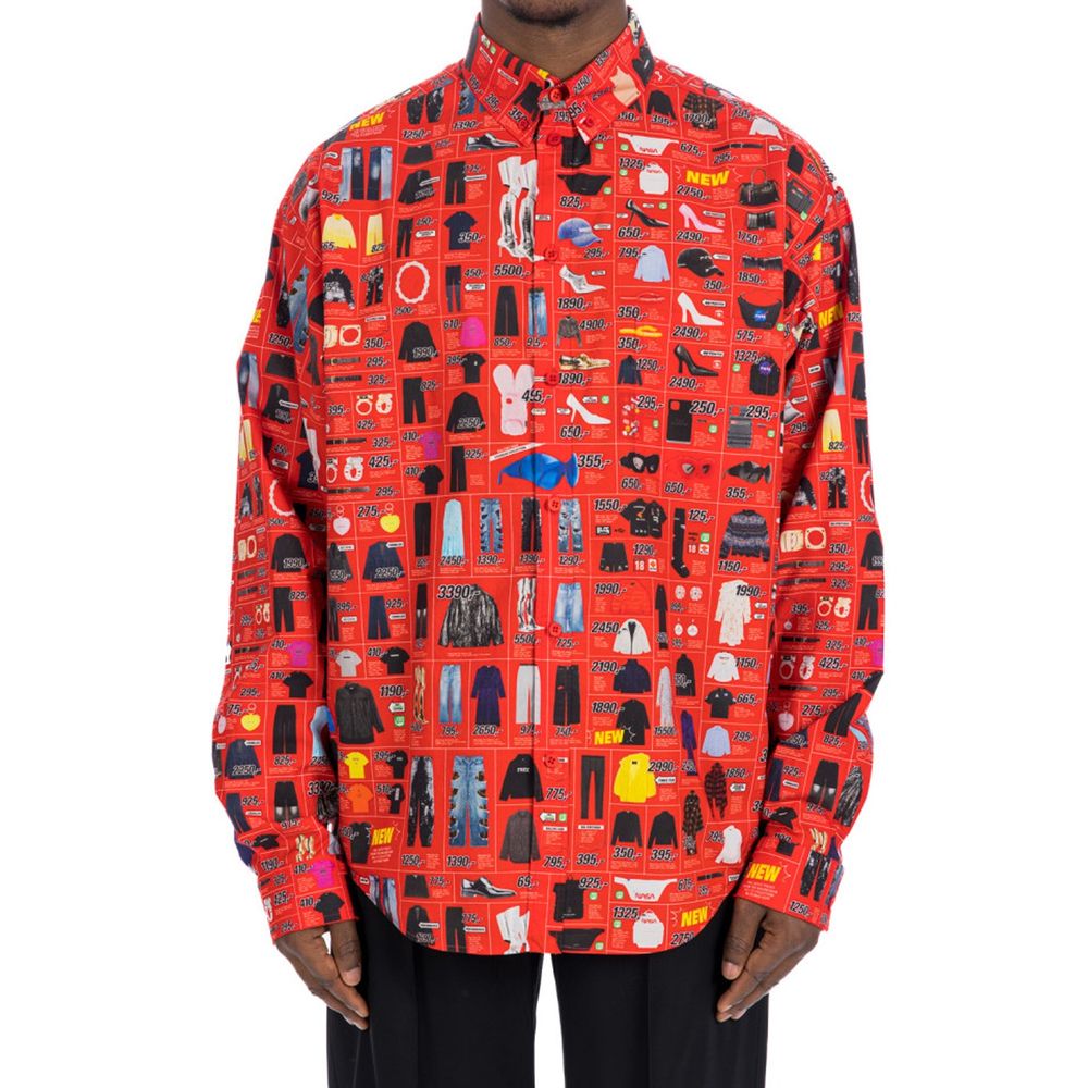 Balenciaga Bedrucktes Hemd