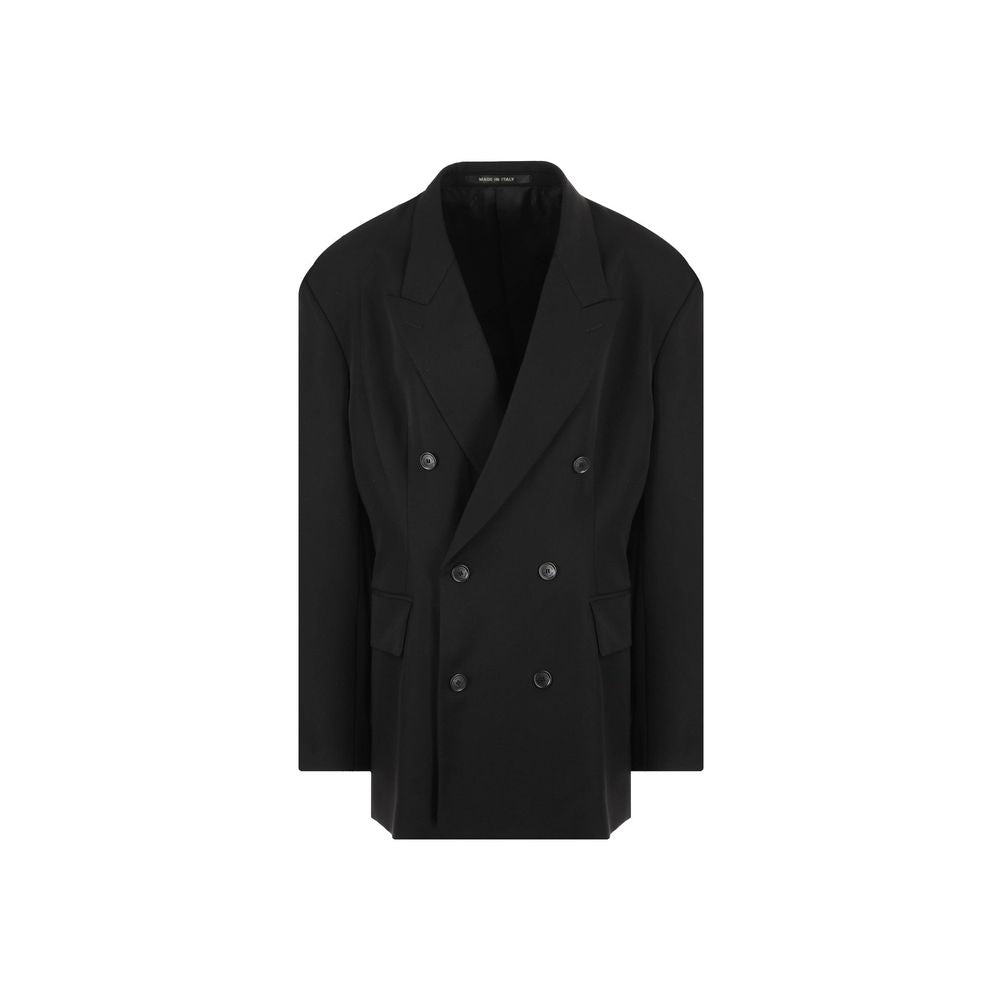 Balenciaga Zweireihige Jacke aus Wolle