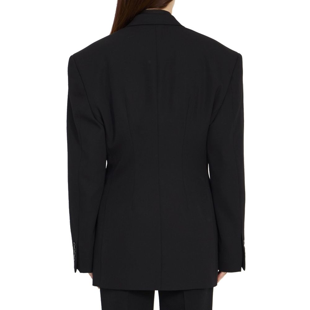 Balenciaga Zweireihige Jacke aus Wolle
