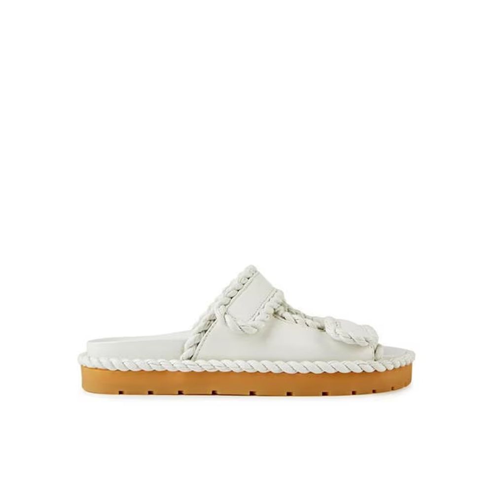 Bottega Veneta Jack Flache Pantoletten Sandalen