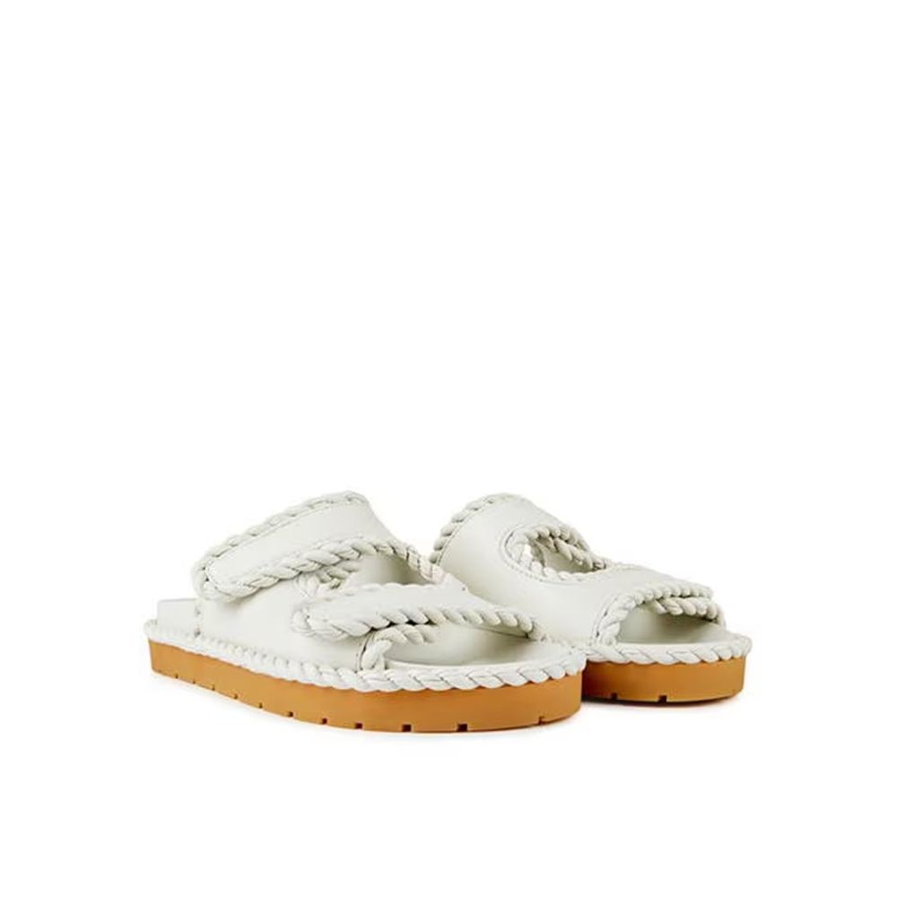 Bottega Veneta Jack Flache Pantoletten Sandalen